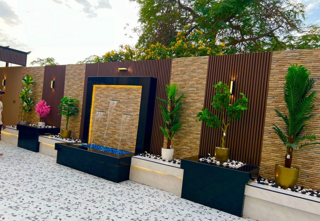 شلال ونافورة